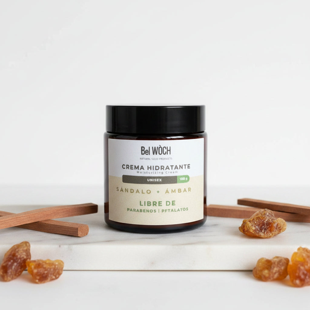 Crema Corporal Sándalo — Hidratación de Lujo en Envase Rellenable