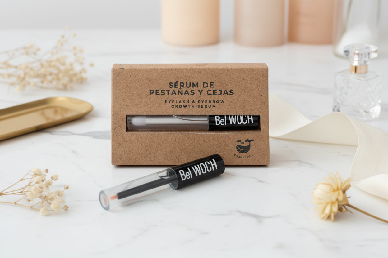 Sérum Cejas & Pestañas — Activa el Crecimiento Natural para una Mirada Más Intensa