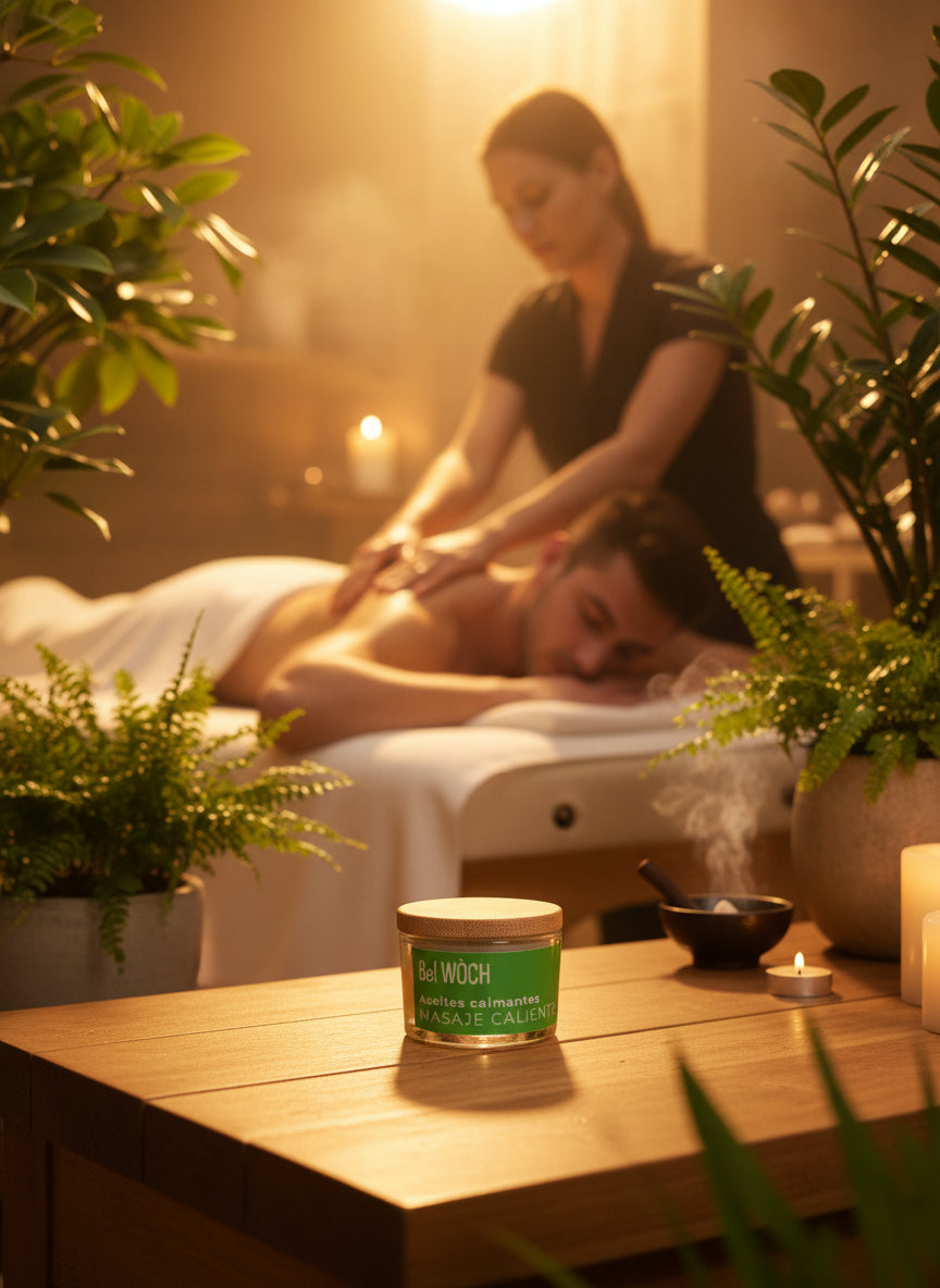 Aceite de Masaje Caliente — Transforma el momento en un ritual de conexión