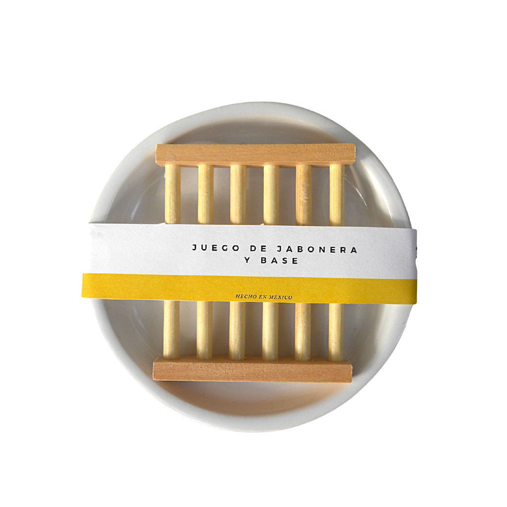 JUEGO DE JABONERA Y BASE