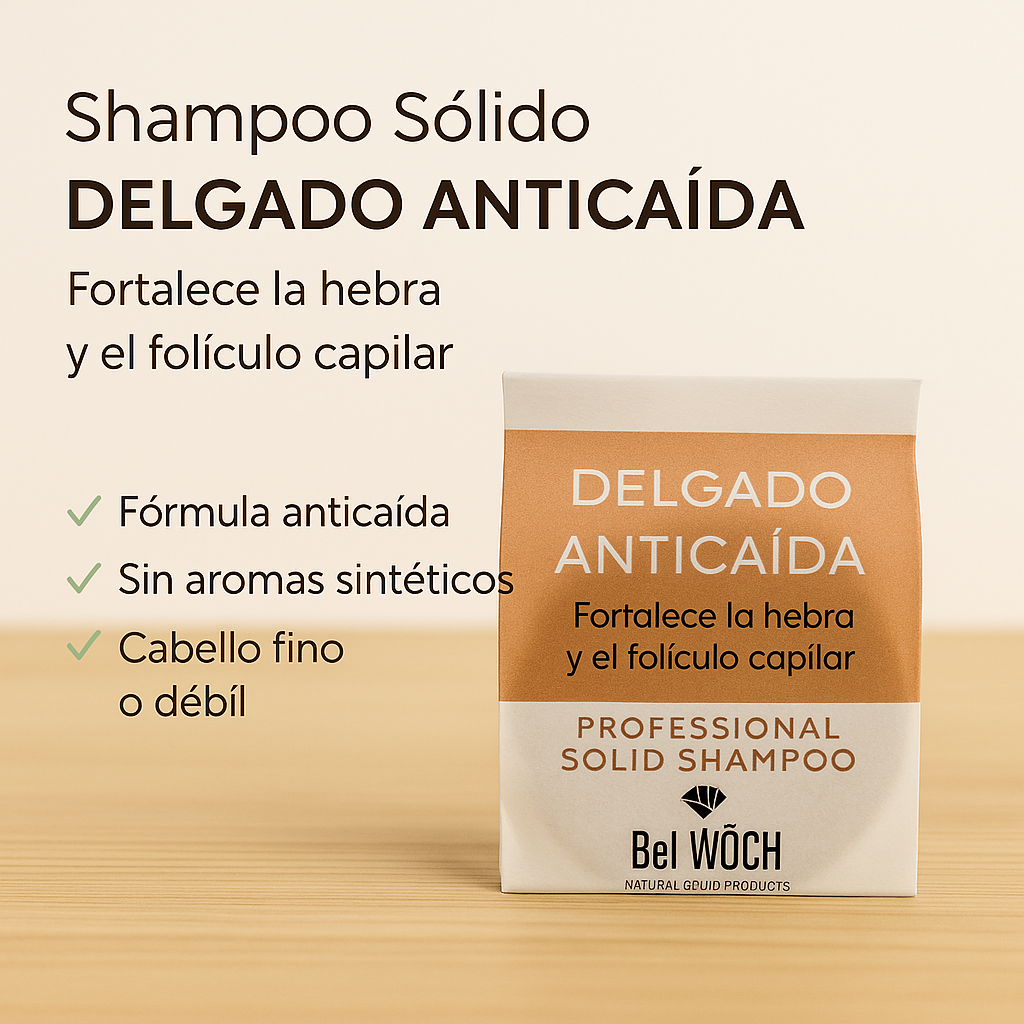 SHAMPOO ANTI-CAÍDA PARA CABELLO DELGADO