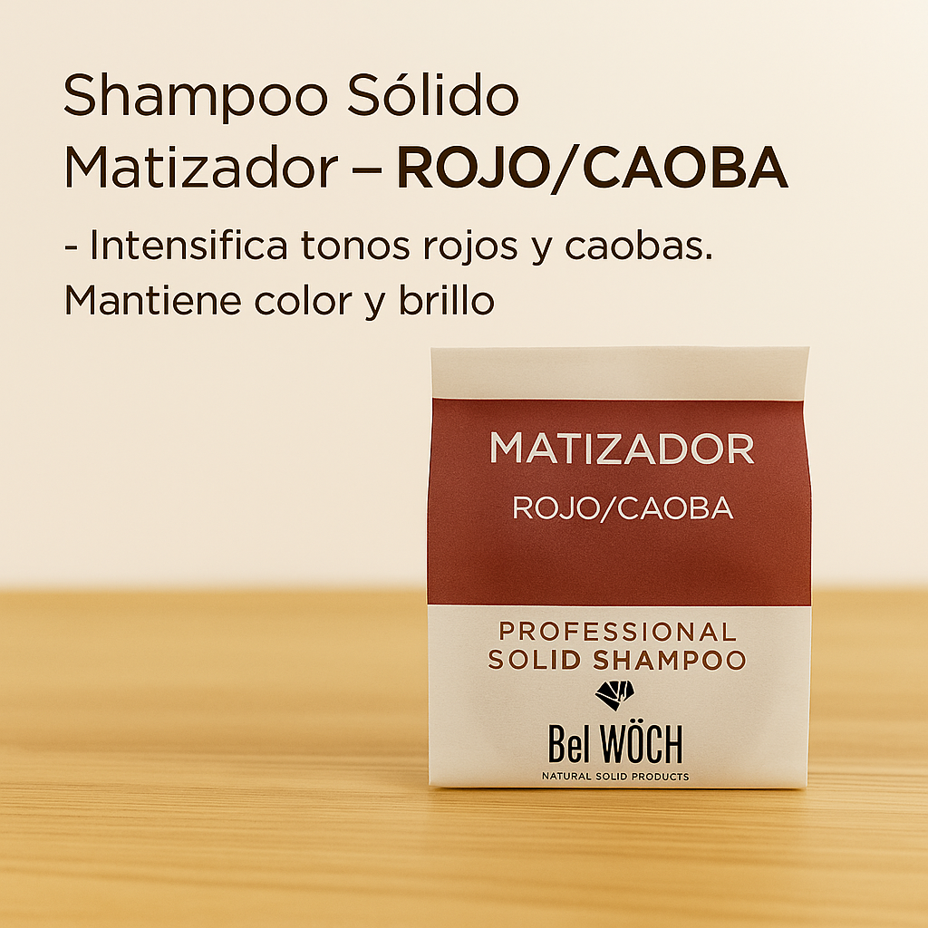 Shampoo Matizador Rojos & Castaños — Reaviva tu Color entre Visitas al Salón