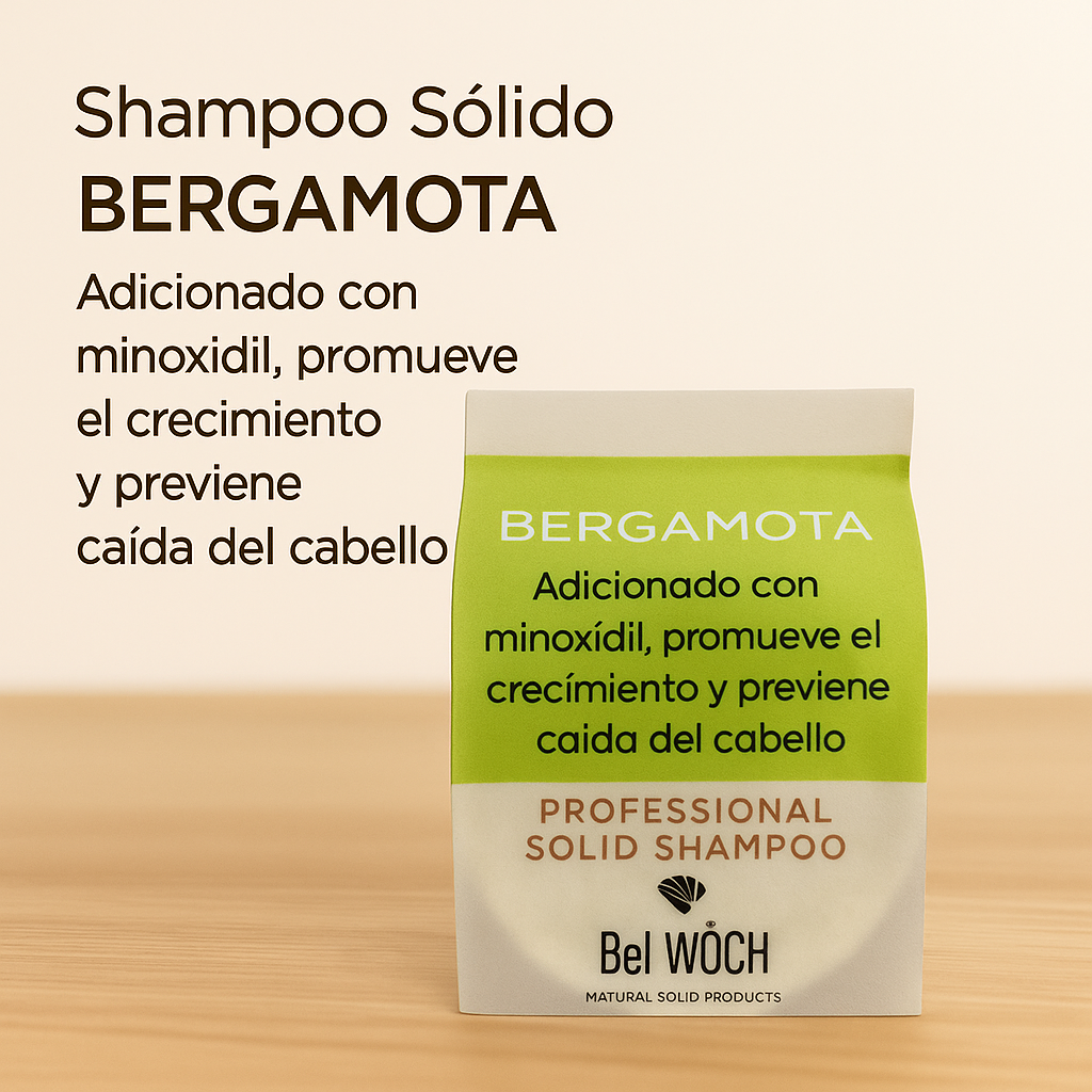 SHAMPOO BERGAMOTA- adicionado con "minoxidil"