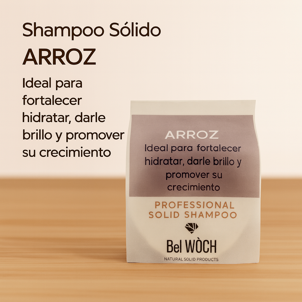 SHAMPOO DE ARROZ - RICE