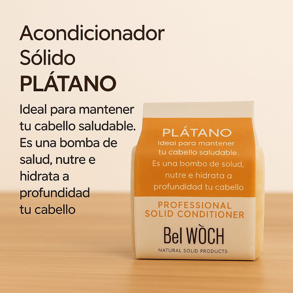 ACONDICIONADOR PLÁTANO - Ideal para cabello sin vida