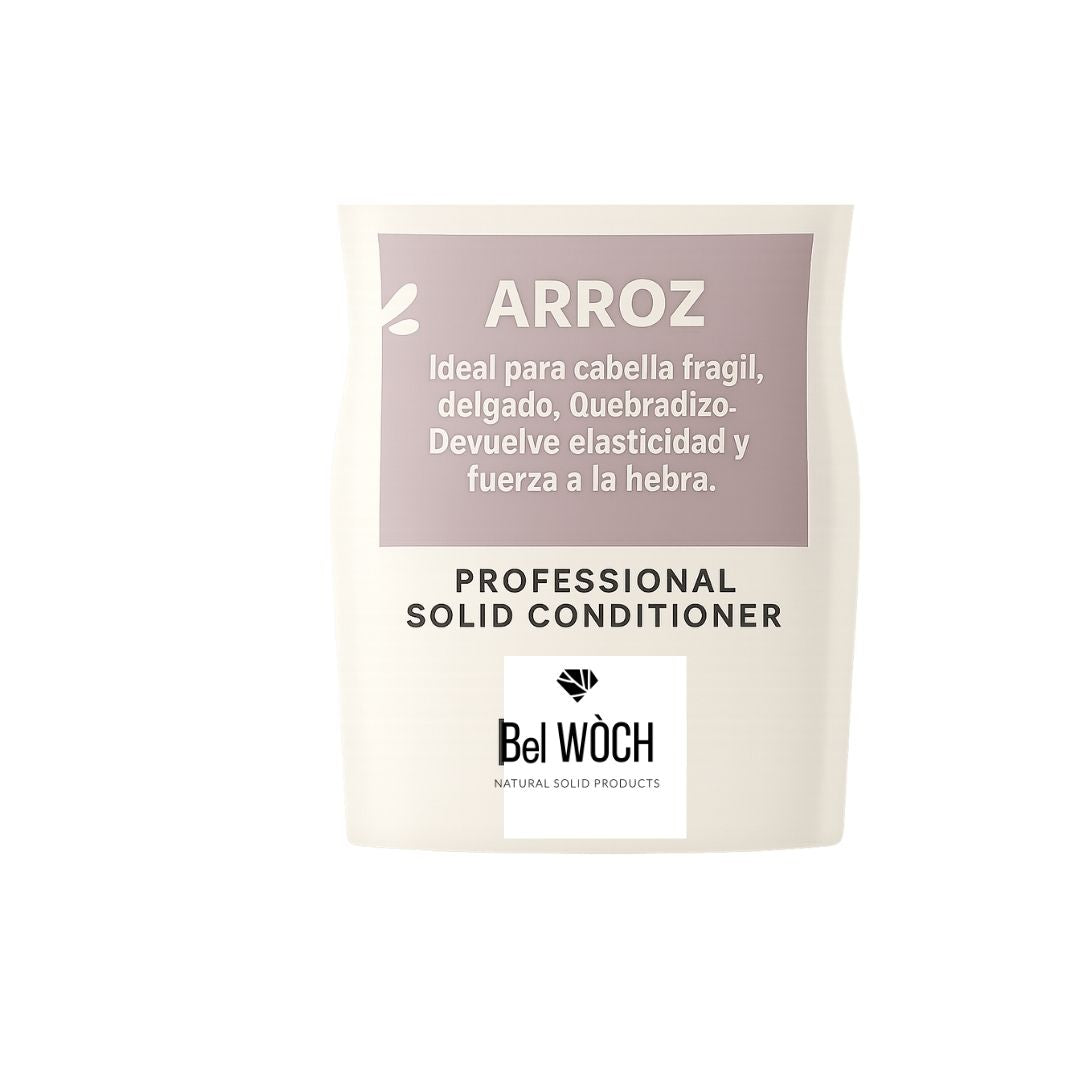 ACONDICIONADOR PARA CABELLO FINO - ARROZ + ROMERO