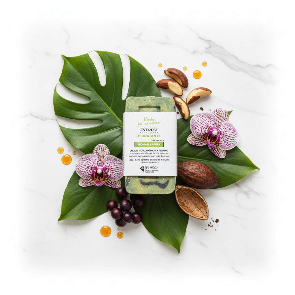 Shampoo Rainforest — Bel WOCH, nutrición tropical profunda