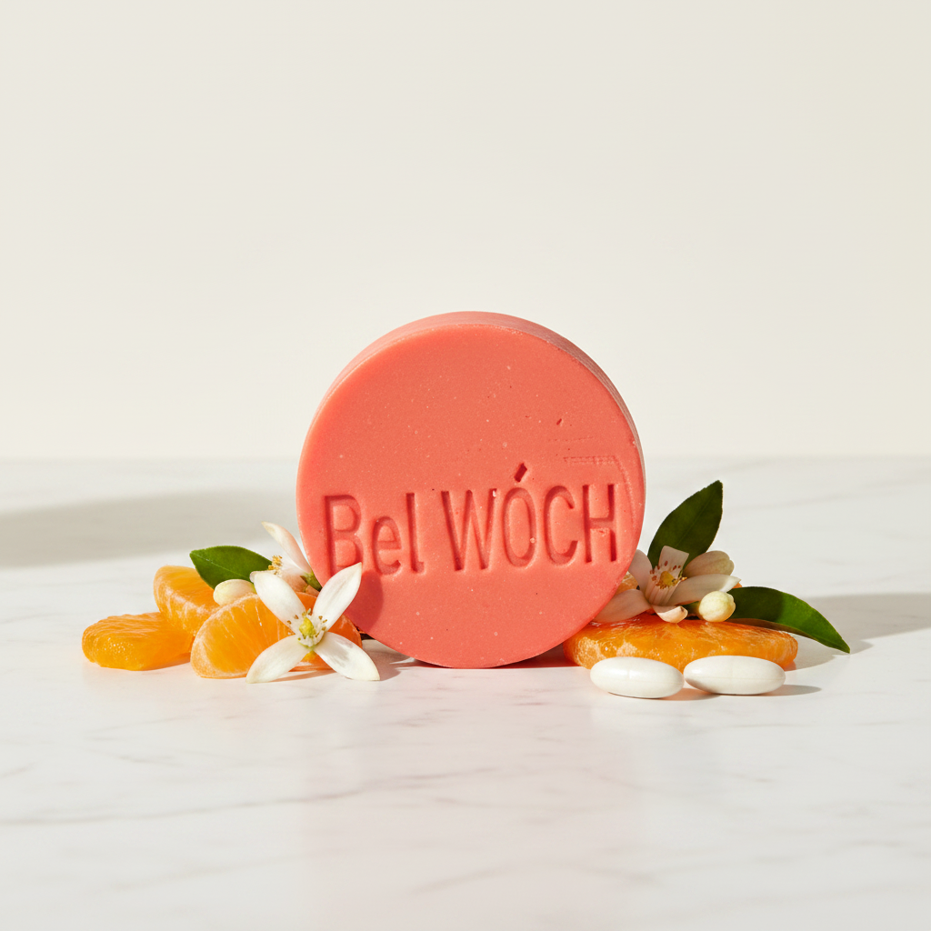 Shampoo Mandarina & Biotina — Bel WOCH, estilo boutique de lujo