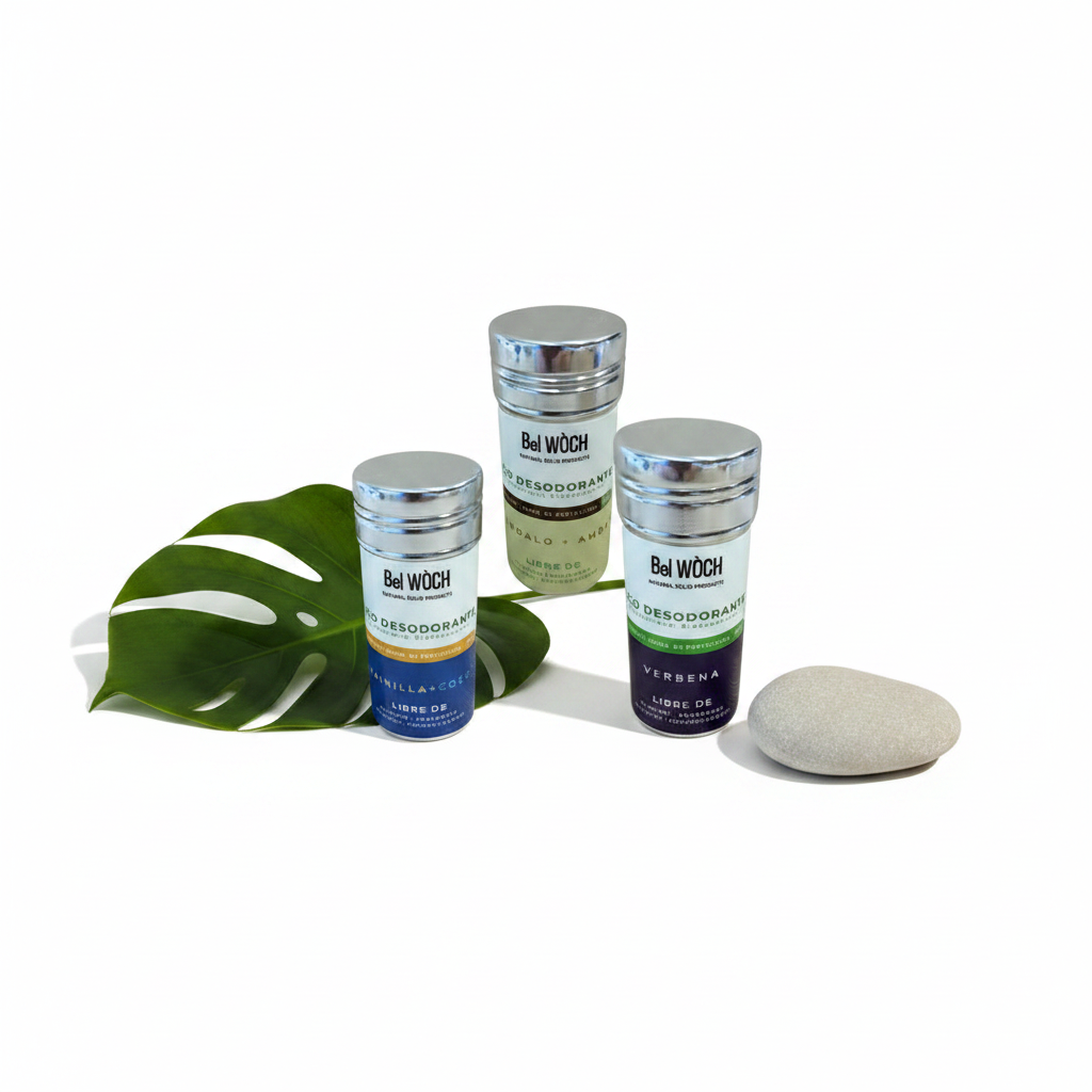 Desodorante Natural Recargable Sin Aluminio | Belwoch