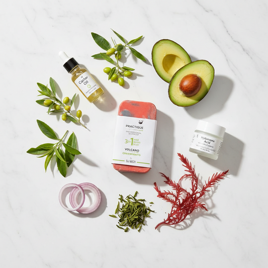 Shampoo Sólido Volcano — Crecimiento Intensivo & Nutrición Profunda
