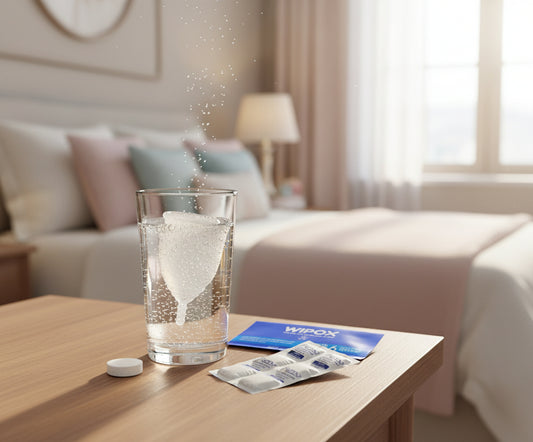 WIPOX Pastilla para esterilizar en frío